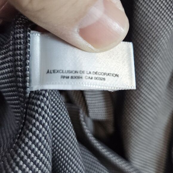 Cutter & Buck Men's Size 3XB Black & White Mini Houndstooth/Puppytooth Pattern - Picture 8 of 16